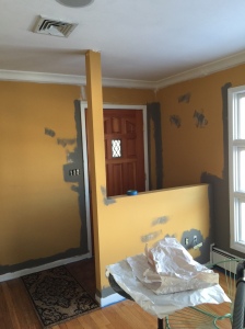 painting living room entry area