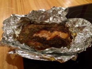 cooked pork loin