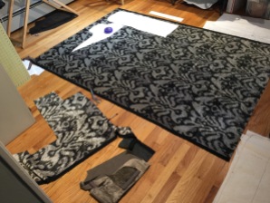 laying out pattern